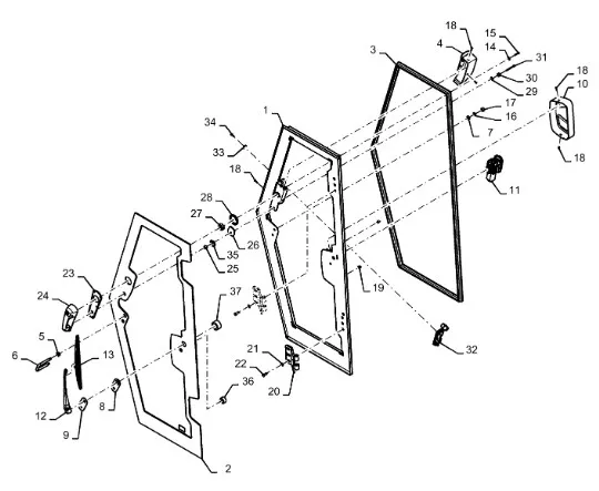 87721536 - Щетка стеклоочистителя