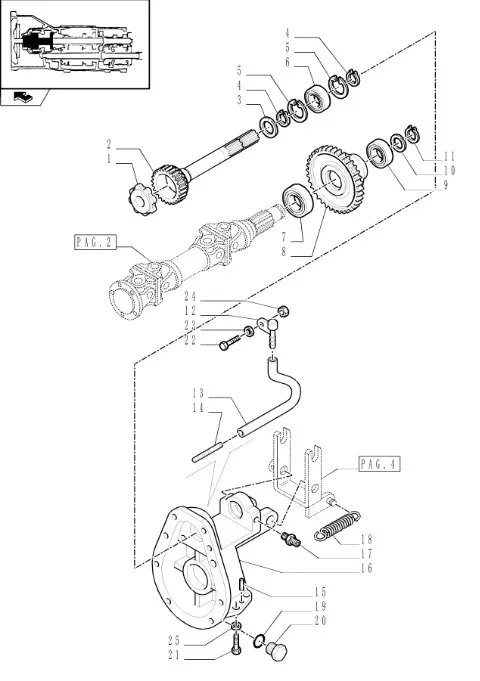 47127504 - вал-шестерня